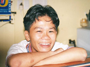 A happy trainee at KOTO Hanoi